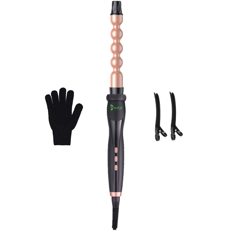 6-In-1 Curling Iron Wand Set with LED Temperature Control | Ceramic Hair Curler