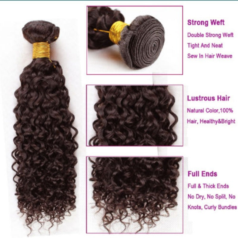 Medium Brown #4 Kinky Curly
