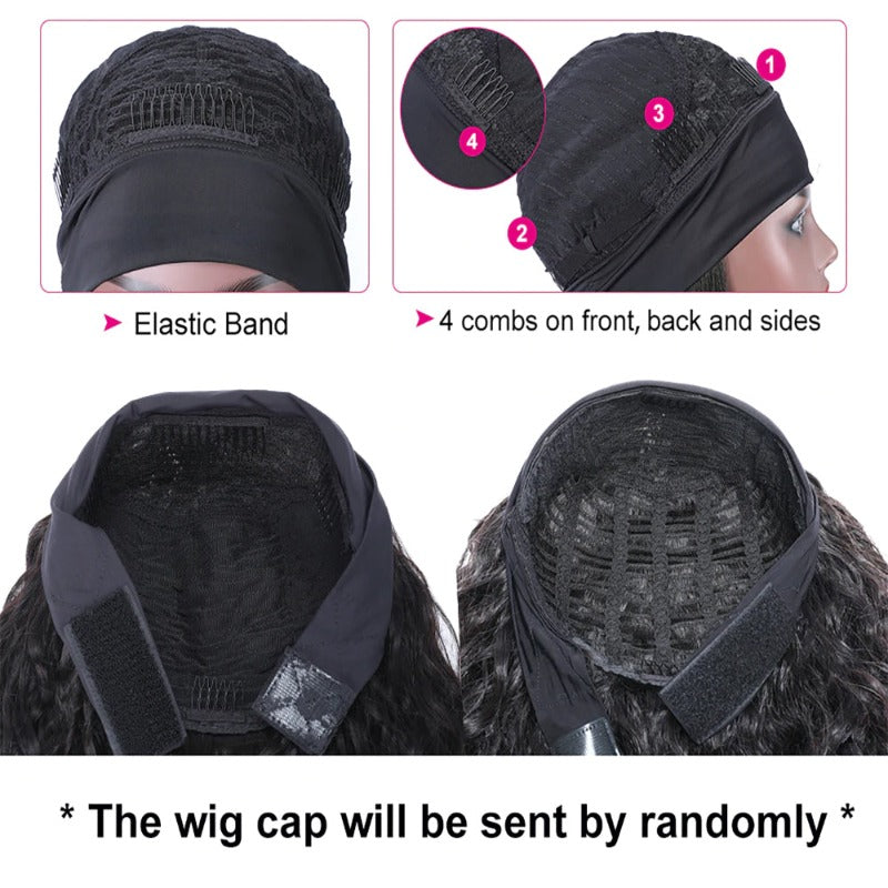Human Hair Wig Water Wave Virgin