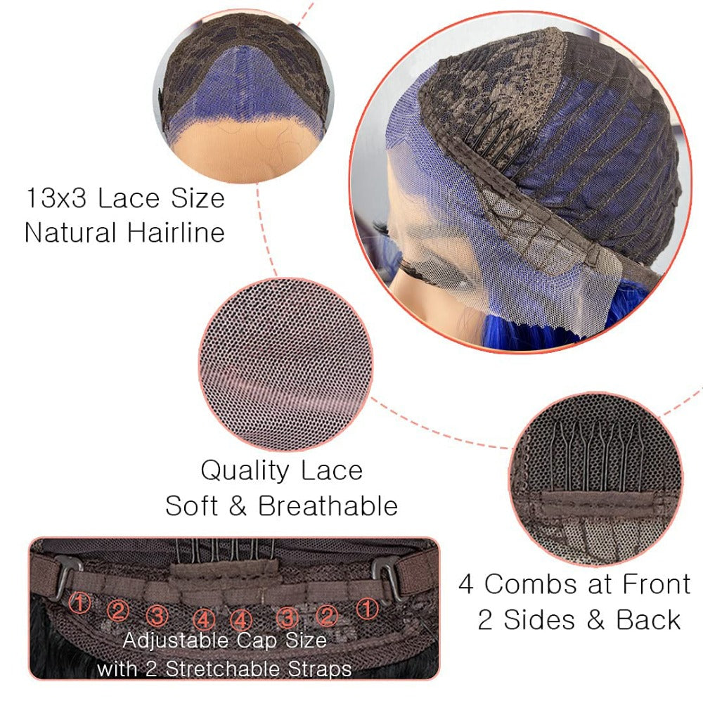 Blue Body Wave wig
