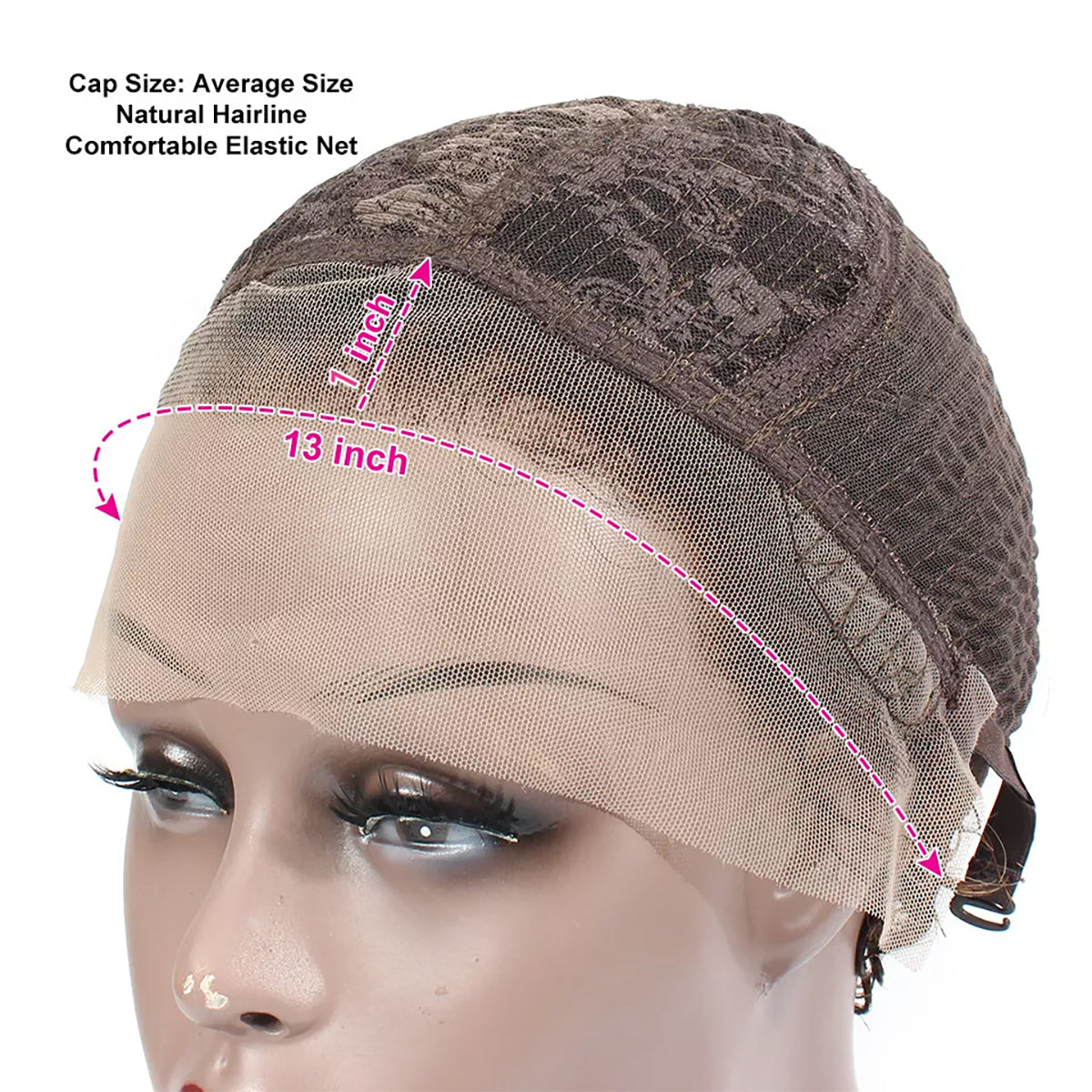 1B/30 Short Curly Bob Wig – 13x1 Lace Front 100% Human Hair