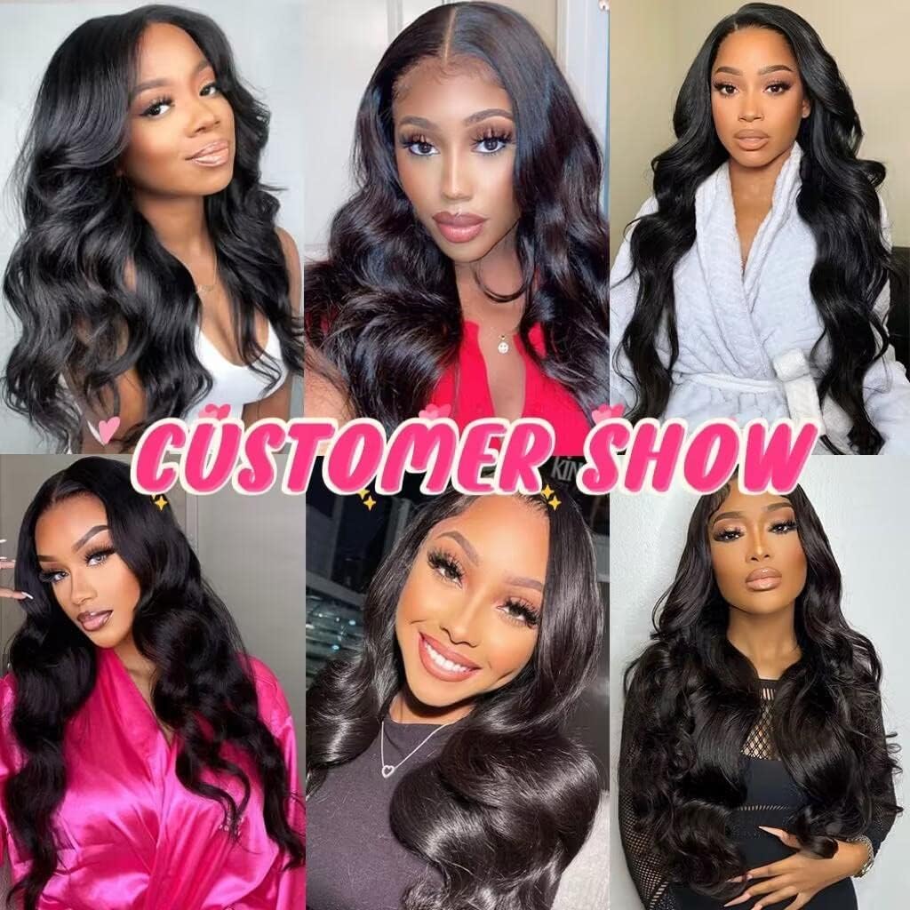 3 Bundle Affordable 100% Human Hair Body Wave Unprocessed | Jet Black Color | Value Set Deal