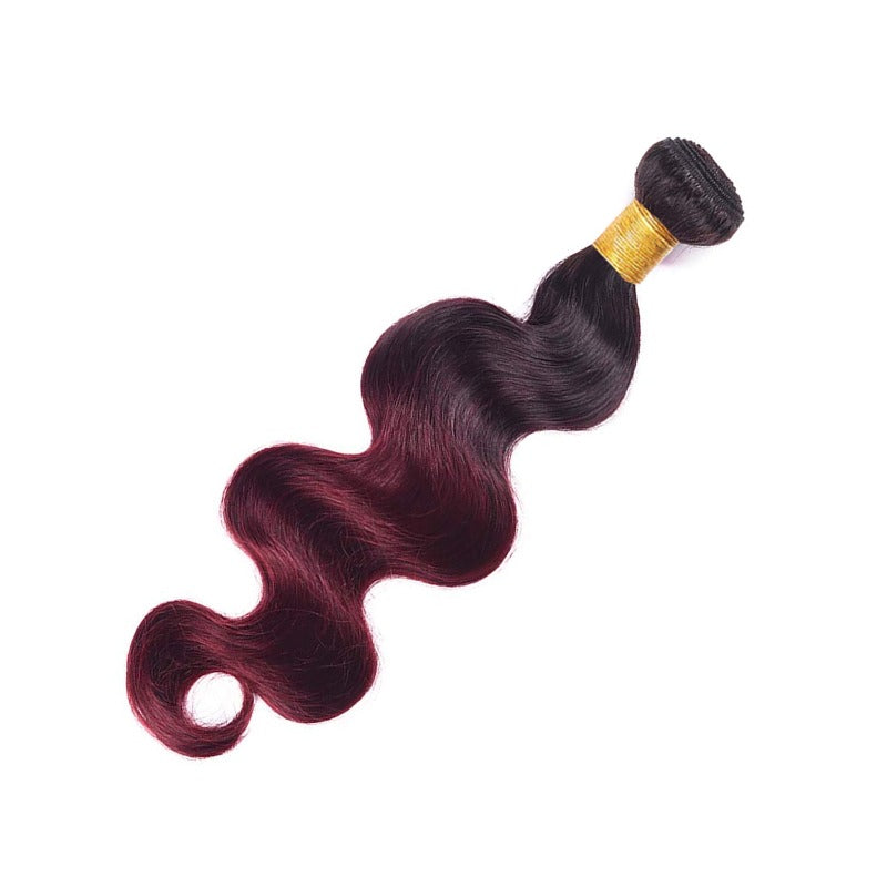 Brazilian burgundy red hair Body Wave 100% Virgin Human Hair
