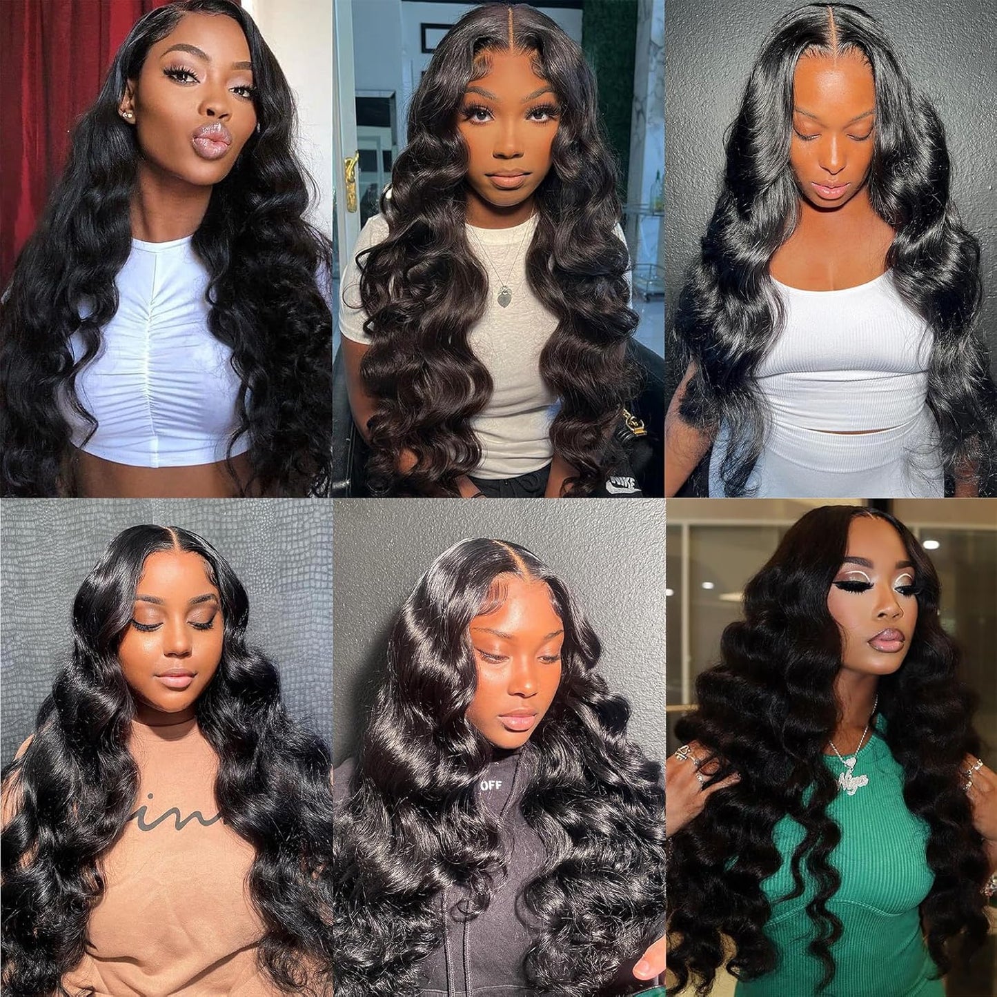 100% Affordable Human Hair Body Wave Bundles | Natural Black 1B | 10"-28" | Soft Bouncy Weave