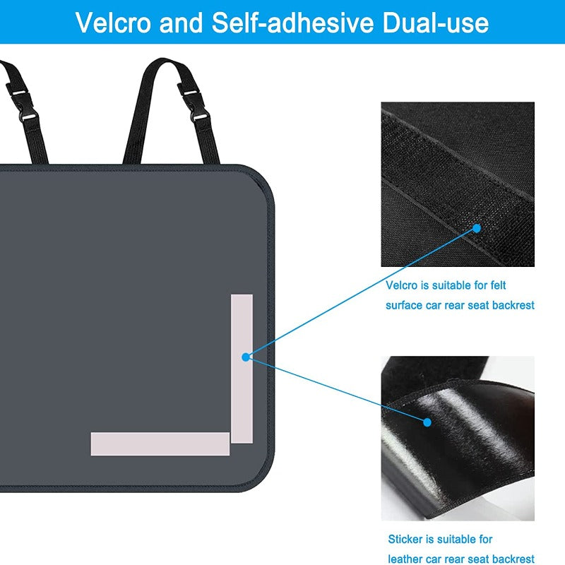 Backseat Hanging Car Trunk Organizer With 9 Large Storage Bag