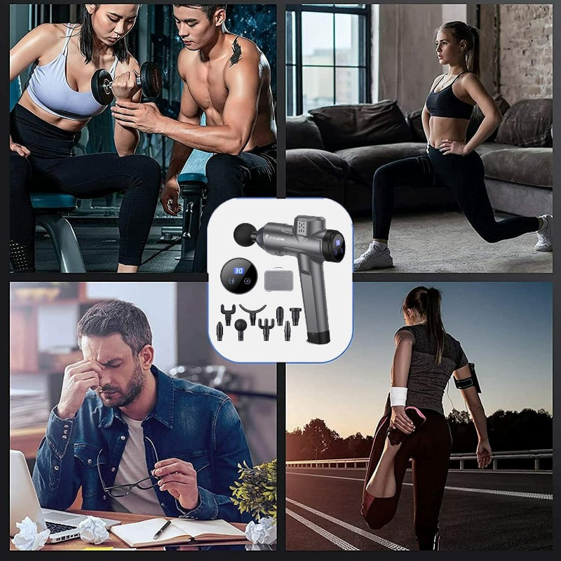 FYLINA Massage Gun Deep Tissue With 30 Speed Massager