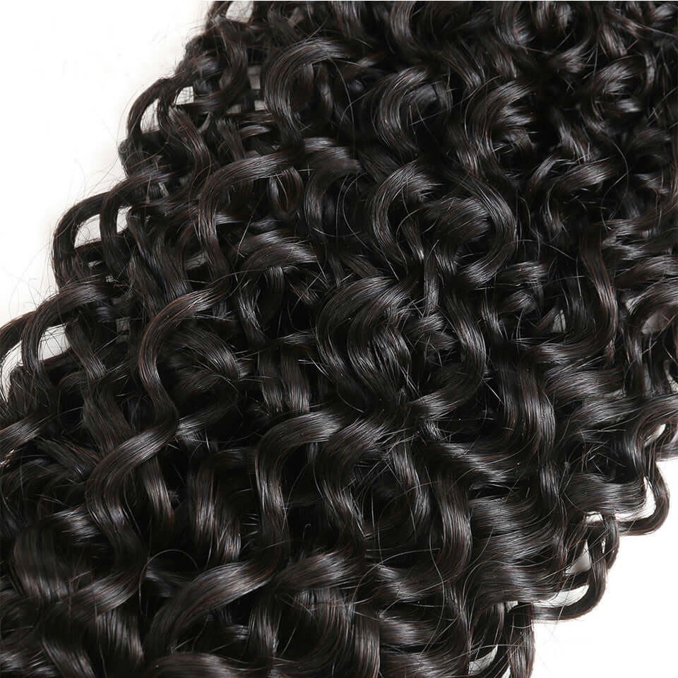 7A JERRY CURL Hair Water Wave 3 Bundles