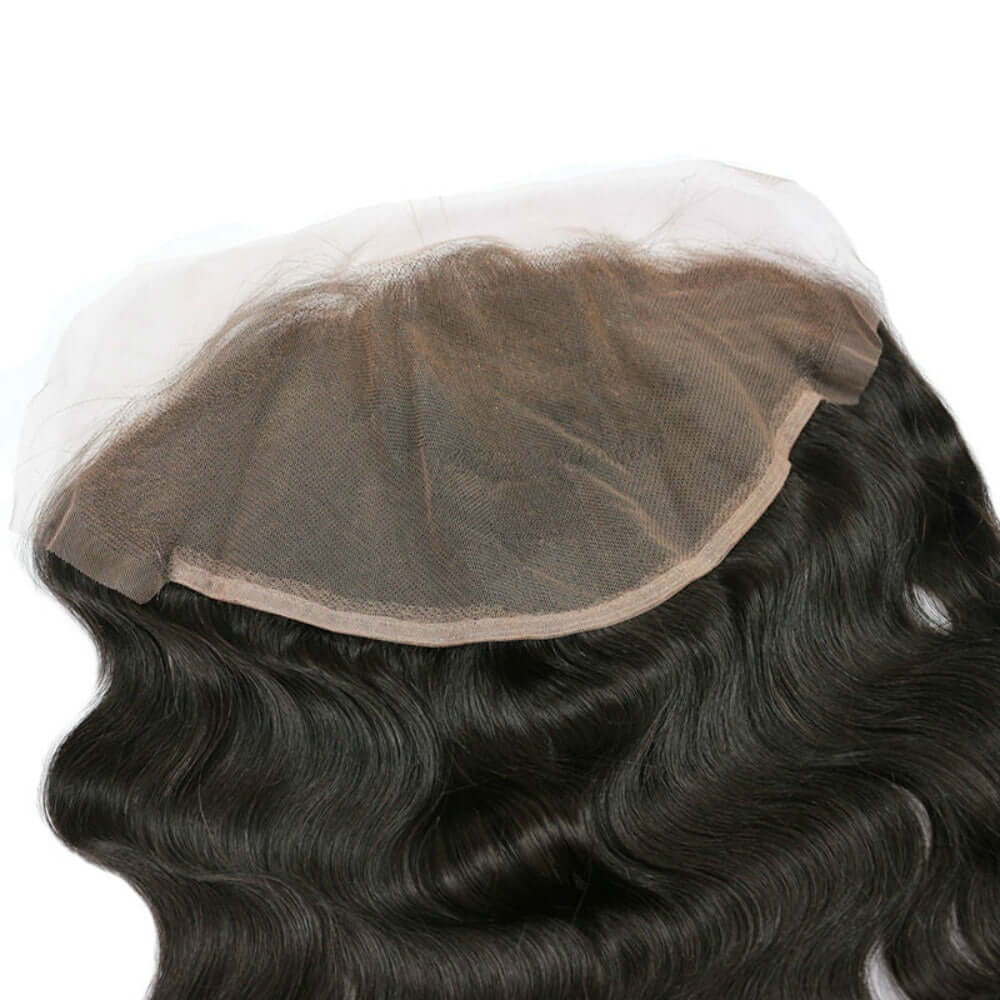Ustar 100% Human Hair 13x14 Lace Frontal Free Part Body Wave