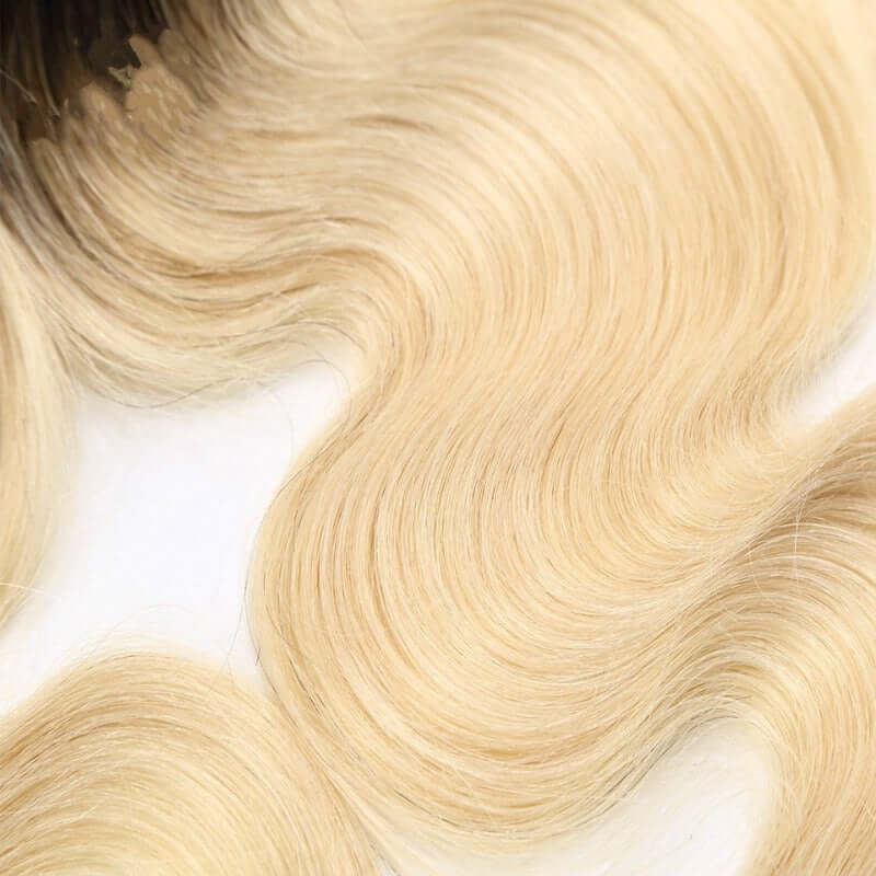 blonde body wave hair