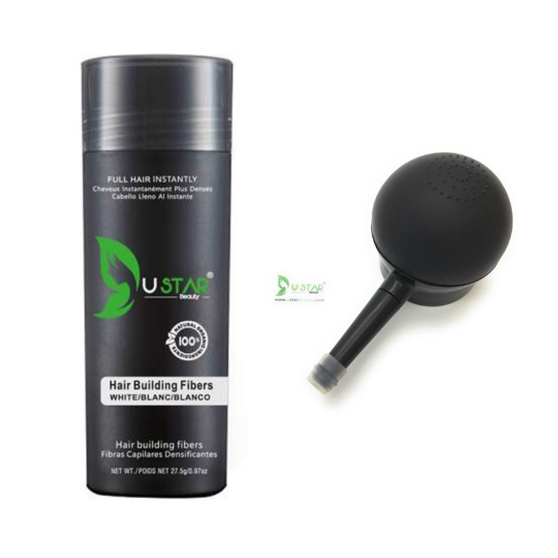 Hair Building Fibers with Applicator