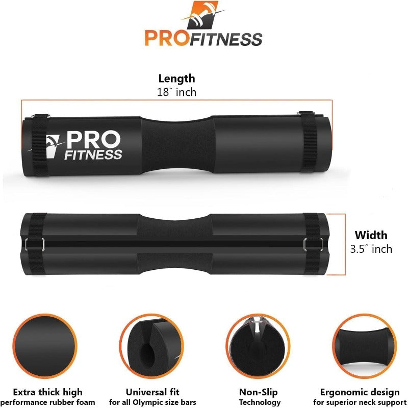 ProFitness Squat Pad Shoulder Support For Squats, Lunges & Hip Thrusts