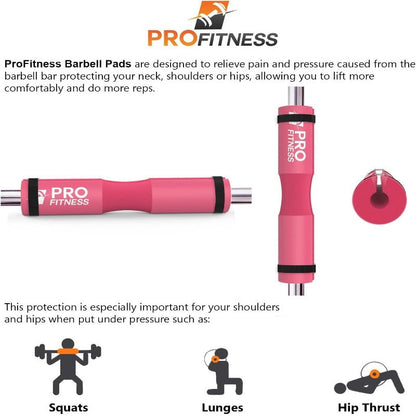 ProFitness Squat Pad Shoulder Support For Squats, Lunges & Hip Thrusts