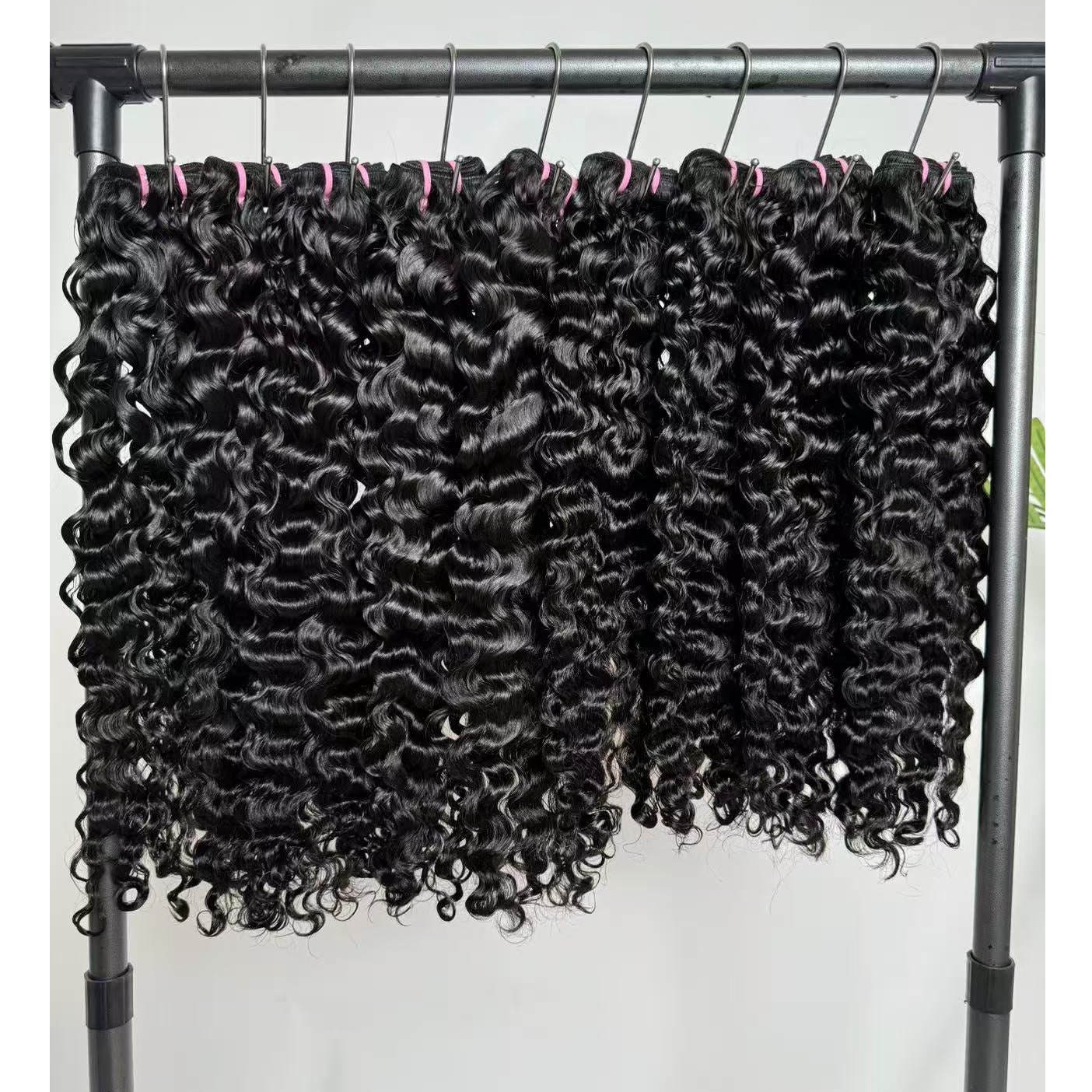 Double Drawn Burmese Curly Full End Unprocessed 100% Human Hair Natural Color | Single Donor Cuticle Aligned Bundles 10"-26"