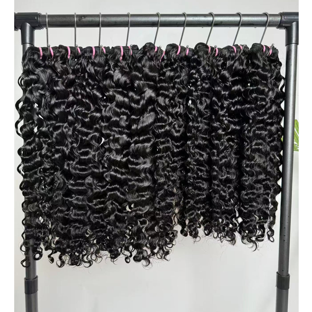 Double Drawn Burmese Curly Full End Unprocessed 100% Human Hair Natural Color | Single Donor Cuticle Aligned Bundles 10"-26"