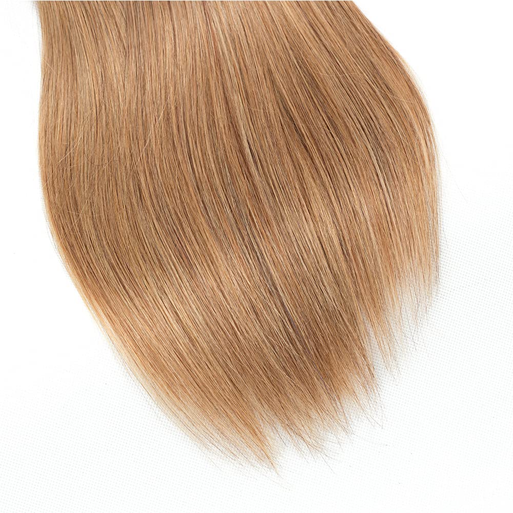 Ombre Black & Ash Blonde (1B/27) Straight 100% Virgin Human Hair Bundles | Sleek Two-Tone