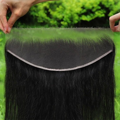 13x4 HD Lace Frontal Loose Wave – Brazilian Virgin Human Hair | Ear-to-Ear, Pre-Plucked, Skin-Melt HD Lace