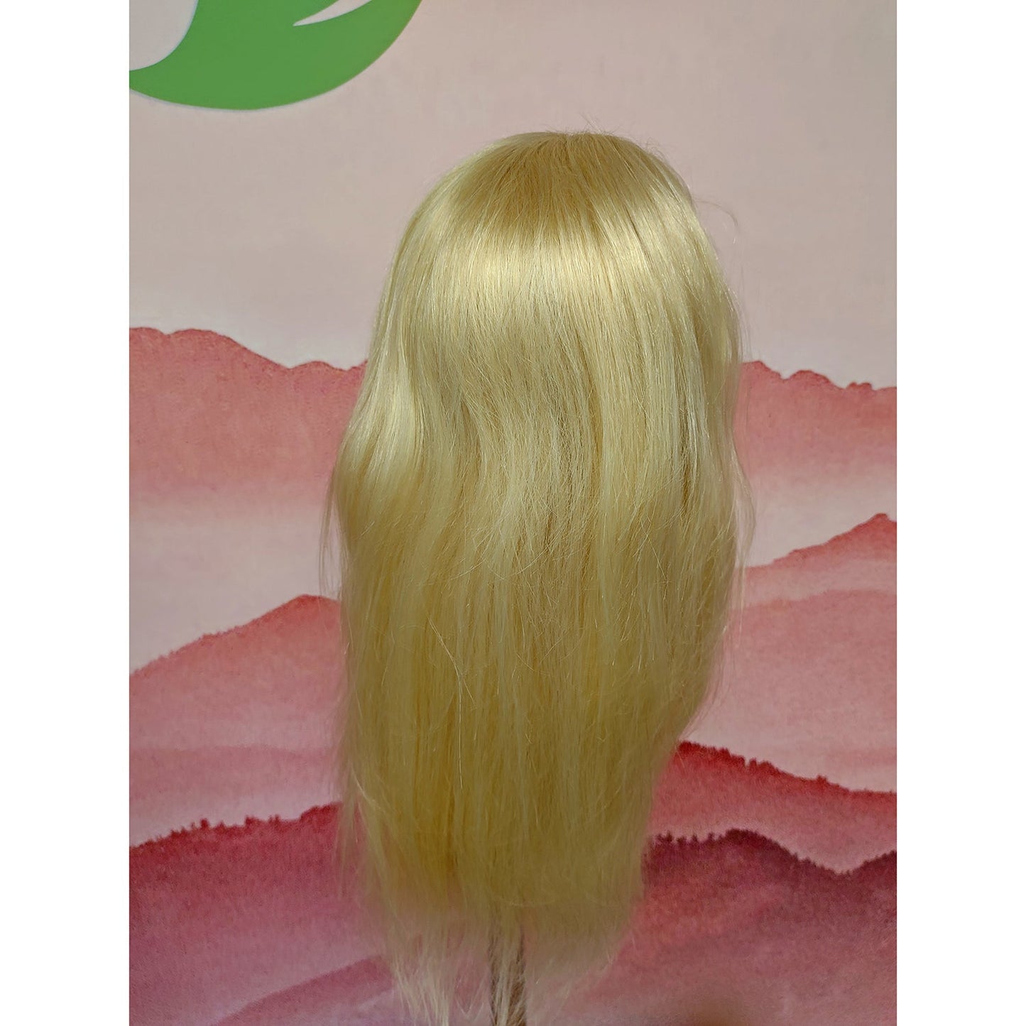 Glueless Lace 13x4 Frontal Wig Color Blonde(613) Straight Density 200 Wear and Go Human Hair Wig