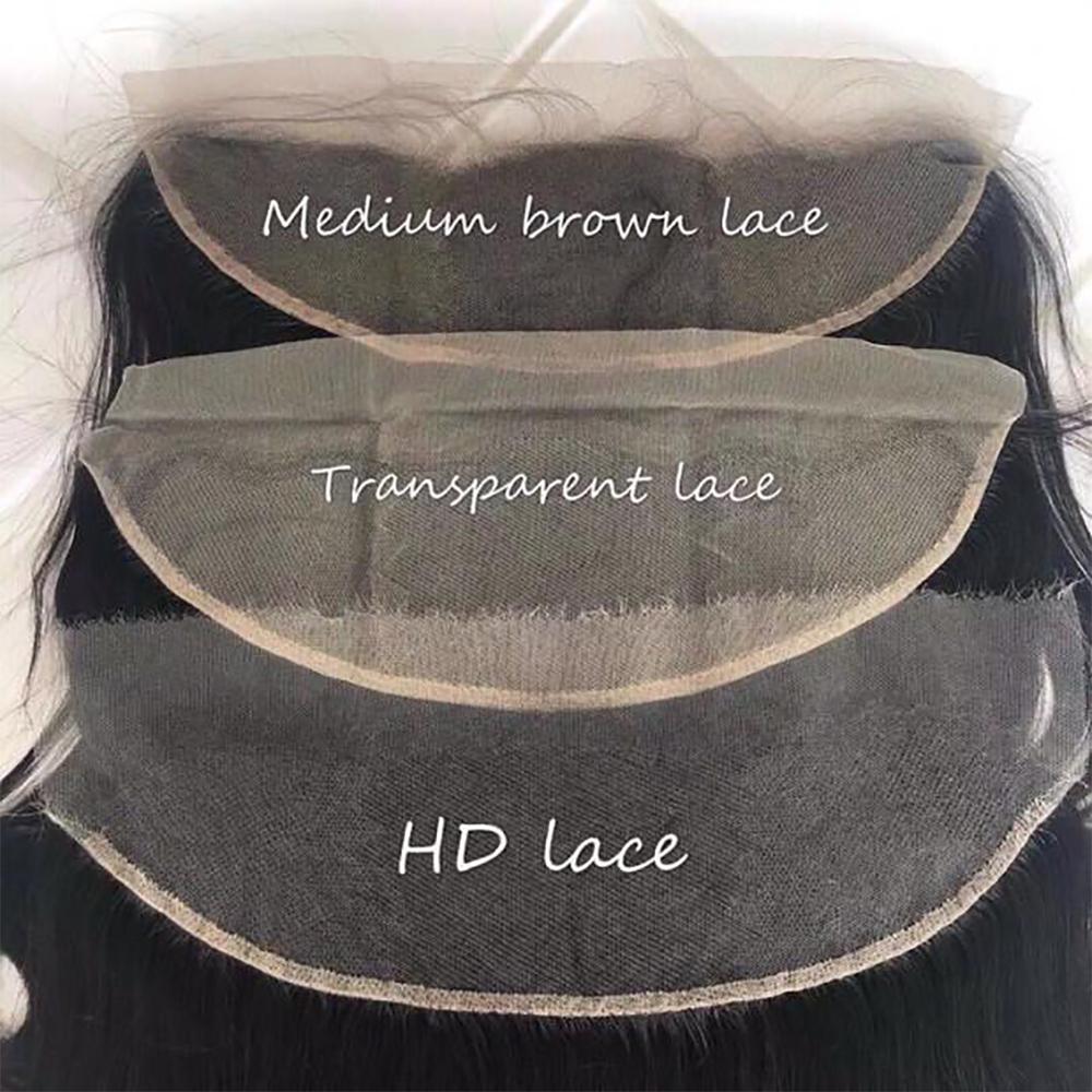  Lace Frontal Brazilian Virgin Human Hair 