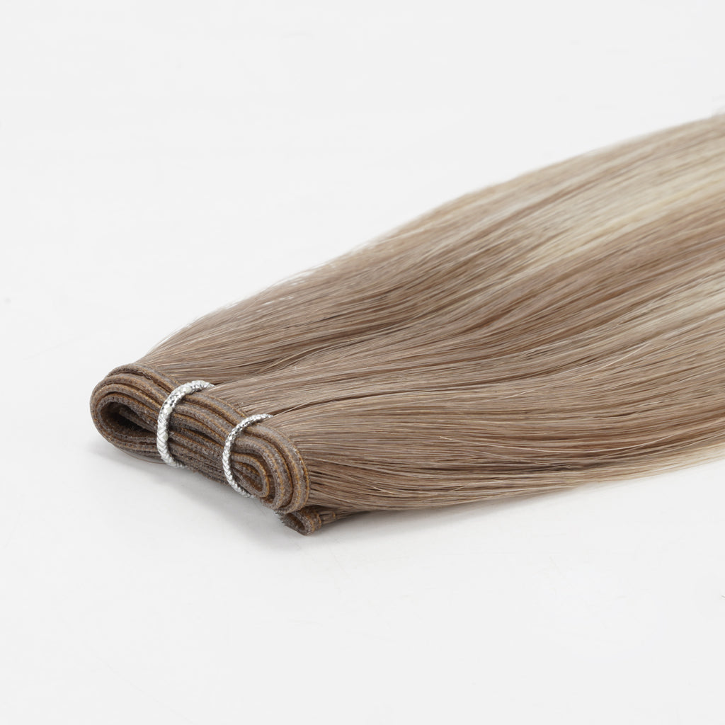 GENIUS WEFT  Hair Extensions 14"-26", Thin Weft, Prime Remy Hair of Luxury, Customizable