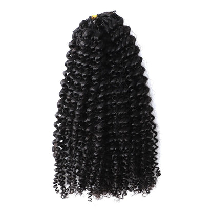 Jerry Curl Crochet 100% Human Hair - Boho Braiding Hair For Miracle Knots (50g/Pack)