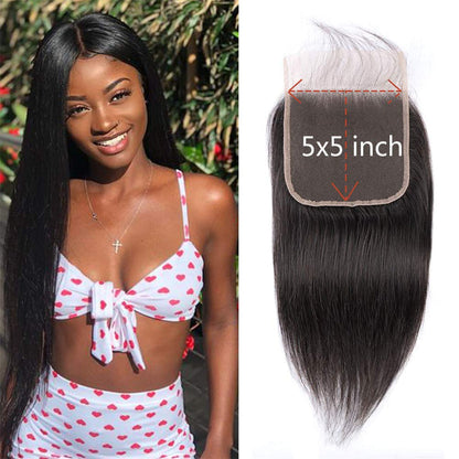 Straight Lace Closure