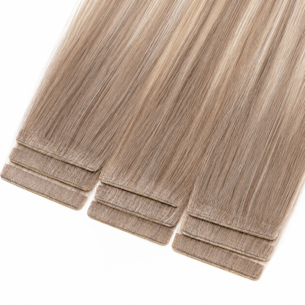 INJECTED TAPE IN HAIR EXTENSIONS Seamless Invisible Tape in Extensions, 100% Prime Remy Hair