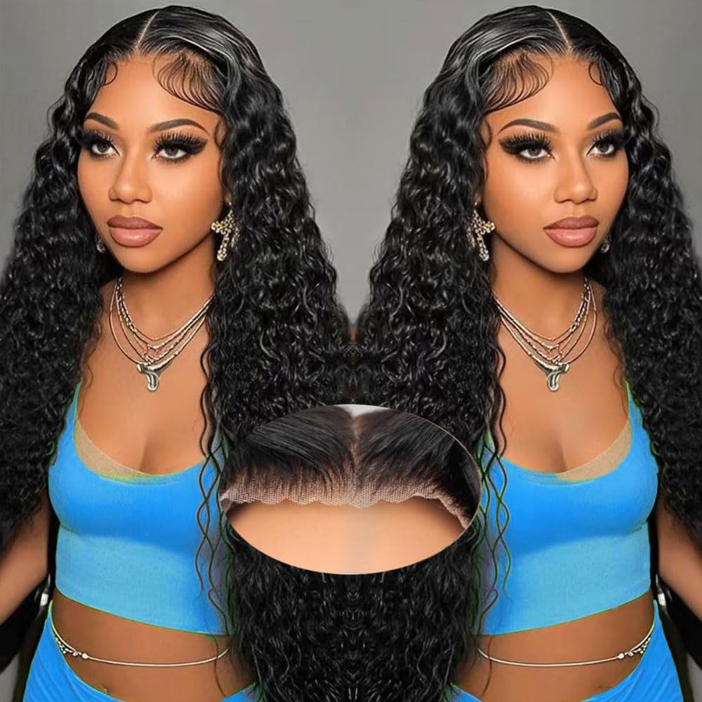 5x5 Lace Wear To Go Glueless Jerry Curl Lace Closure Wig 100 Virgin Human Hair Natural Color Wig