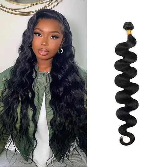 Super Long single drawn raw hair Body Wave 32-40 Inches High Quality 100% Human Hair | Unprocessed Single Donor Bundles