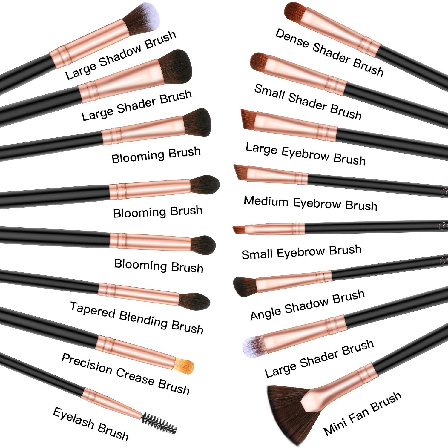 Professional Eye Brush Set
