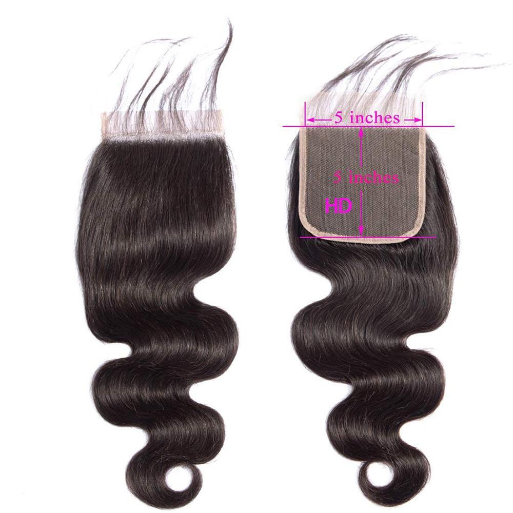 HD Closure with Free part