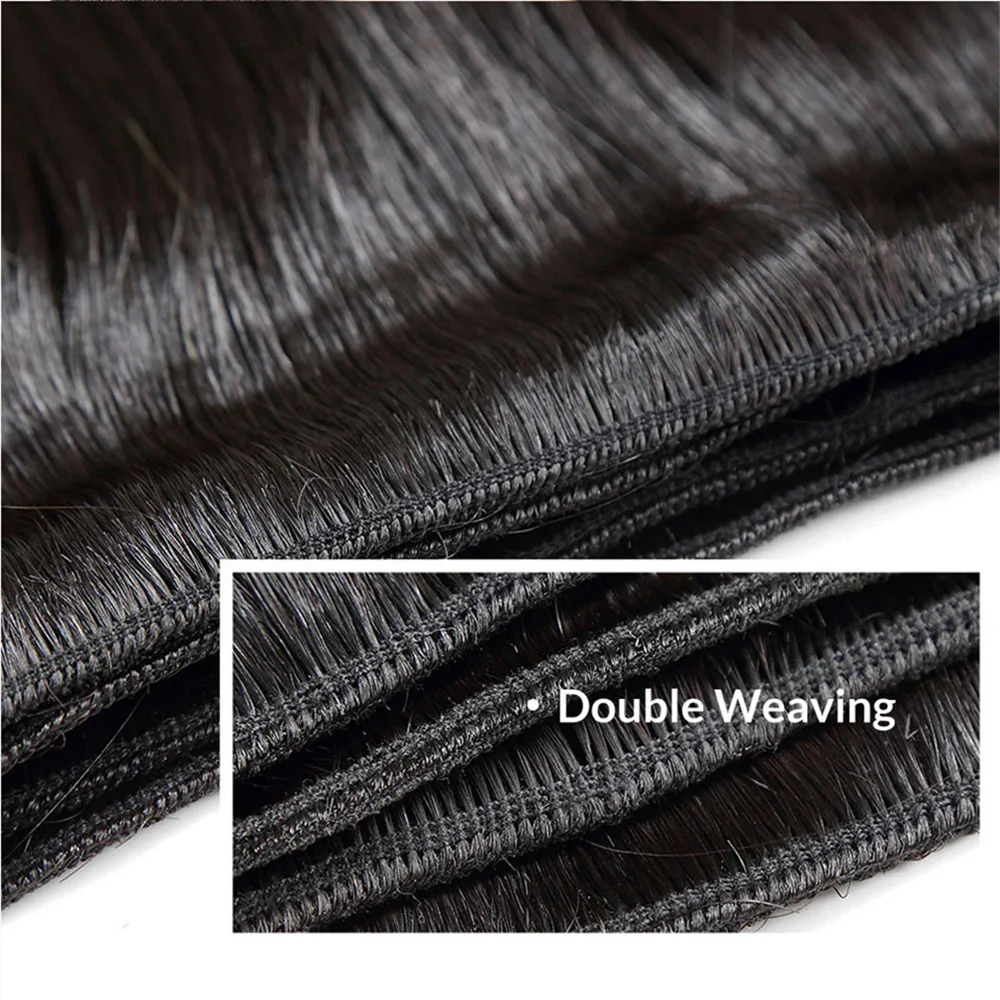 Better Hair, Less Money - Master Blend hair Straight Color 1B Human Hair with High Quality Fibers for quick wave, ponytail 1 3 4 Bundles 1B 12 14 16 18 20 22 24 26 28 30 Inch