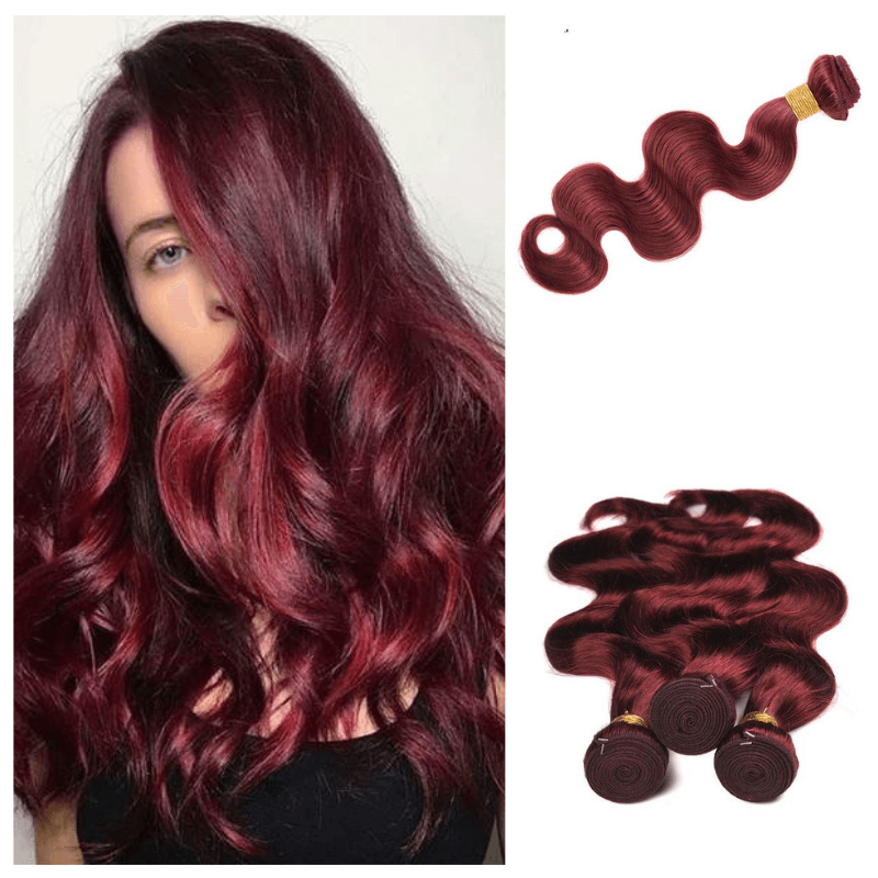 #99J Burgundy Body Wave 