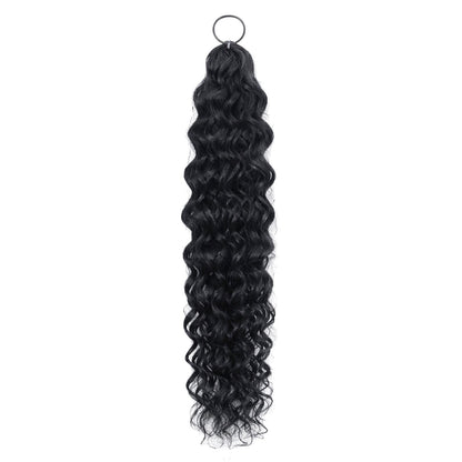 Blended Hair Crochet Extensions - Water Wave Boho Braiding Hair (50 strands/pack)