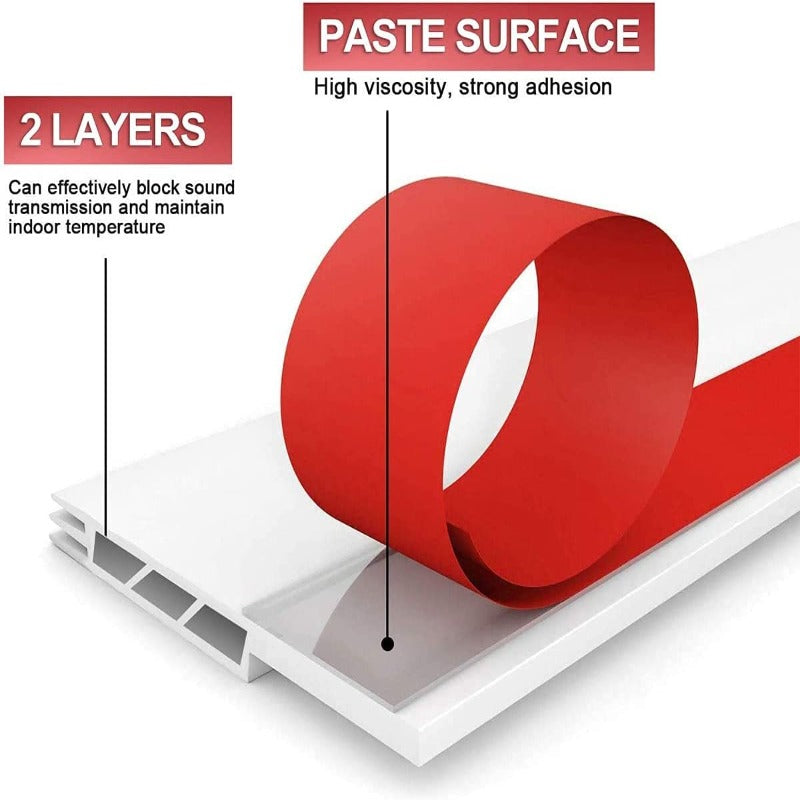 Under Door Draft Stopper For Exterior & Interior Doors