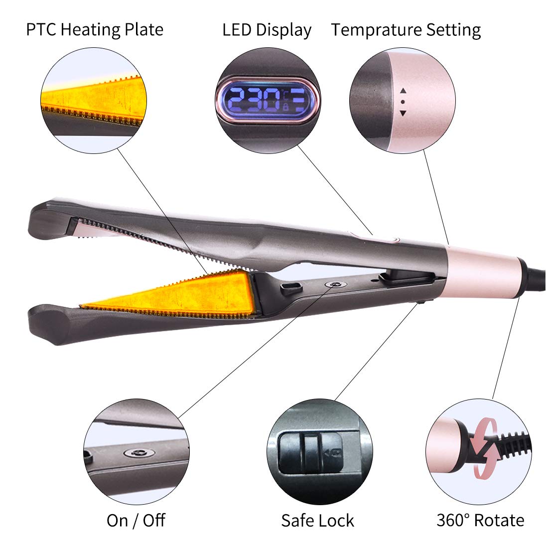 PROFESSIONAL STRAIGHTENING IRON