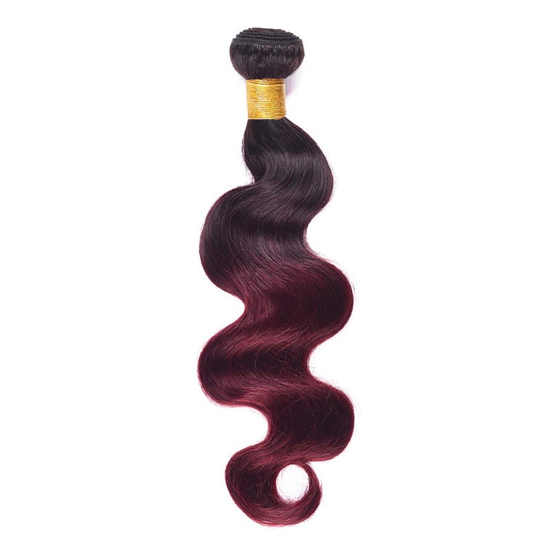 Brazilian burgundy red hair Body Wave 100% Virgin Human Hair