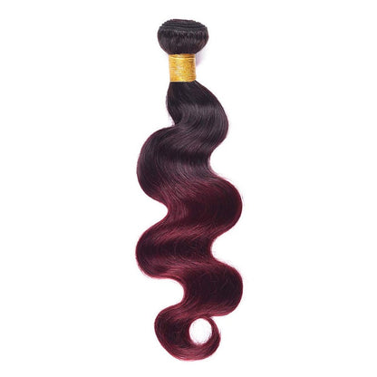 Brazilian burgundy red hair Body Wave 100% Virgin Human Hair