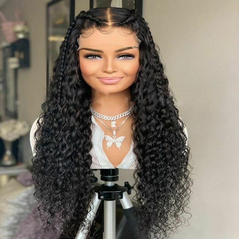Lace Frontal Wig Jerry Curly 