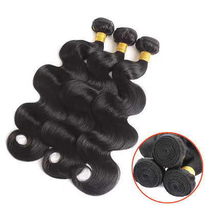 Super Long single drawn raw hair Body Wave 32-40 Inches High Quality 100% Human Hair | Unprocessed Single Donor Bundles