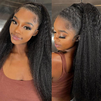 100% Human Hair Boho Braiding Hair - Kinky Straight Natural Black 100g/Bundle (Pre-Order)