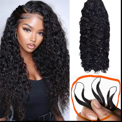 Loose Deep Wave Crochet  100% Human Hair -  Boho Braiding Hair For Miracle Knots (50g/Pack)