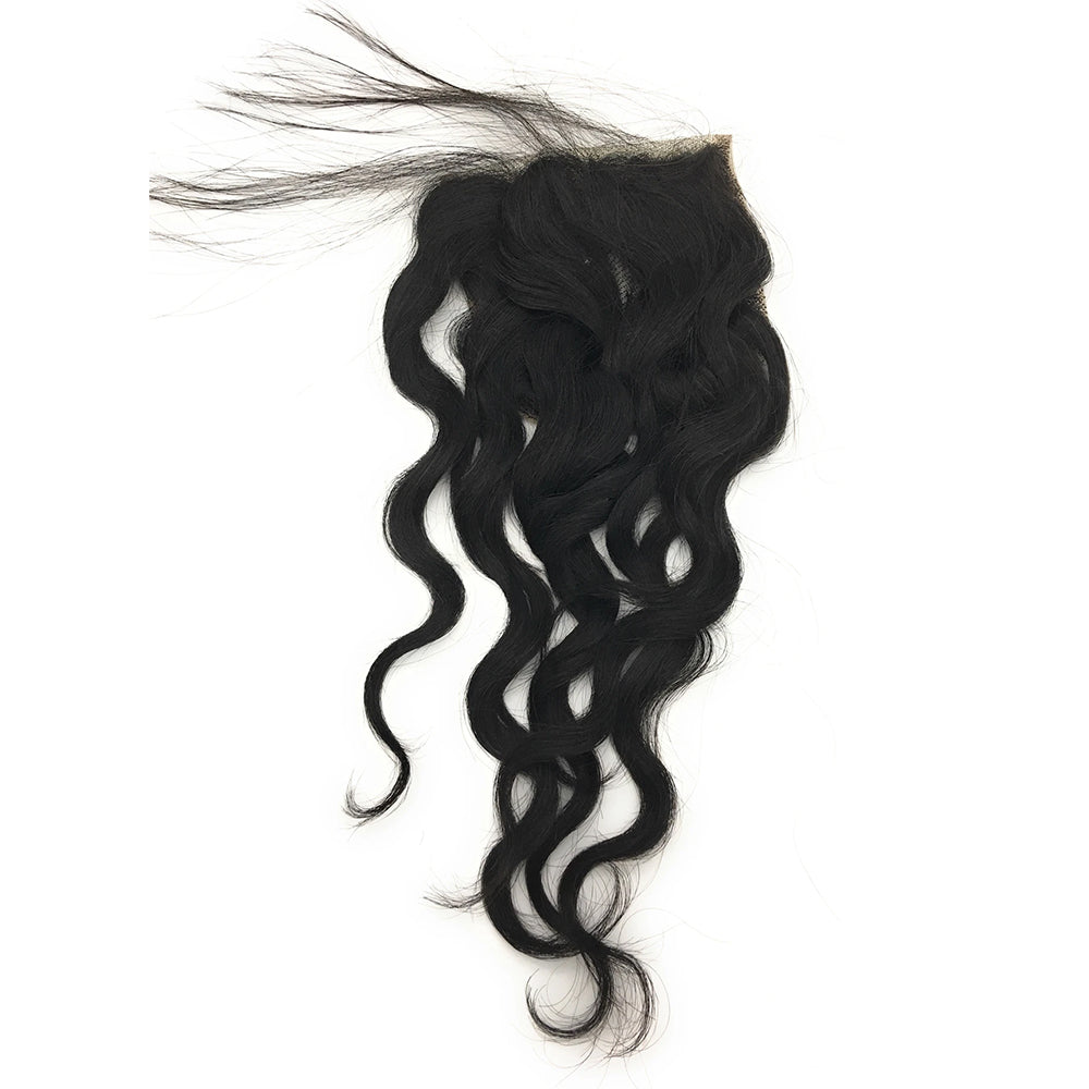 4X4 Free Part Lace Closure Natural Wave