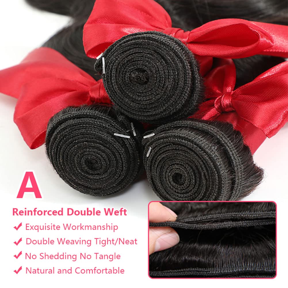 Single Drawn Raw Unprocessed Body Wave INDIAN RAW Hair natural Black 100% Human Hair|  Cuticle Aligned Single Donor Bundles