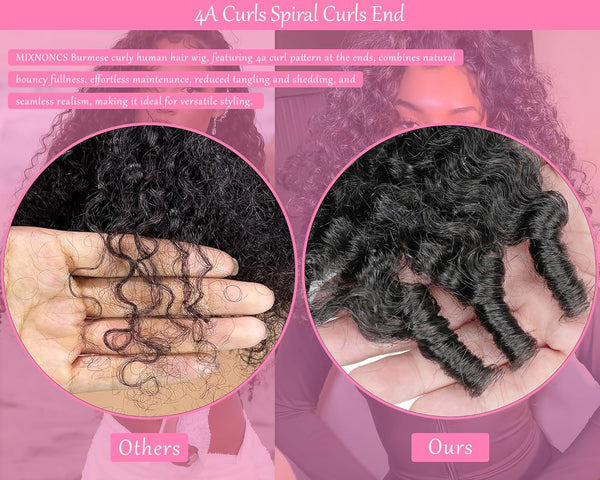 13x6HD Lace Wig Burmese 100% HumanHigh Quality Hair Swiss Lace, Skin-melt Lace, Invisible Lace
