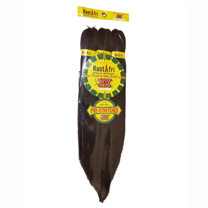 Freed'm Silky Braid RastAfri 3x Pre-Stretched RastAfri Braiding hair and plus line 52"