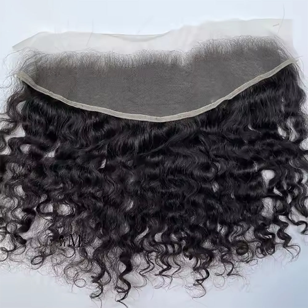 13x4 HD Lace Frontal Burmese Curl – High Quality Brazilian Virgin Human Hair