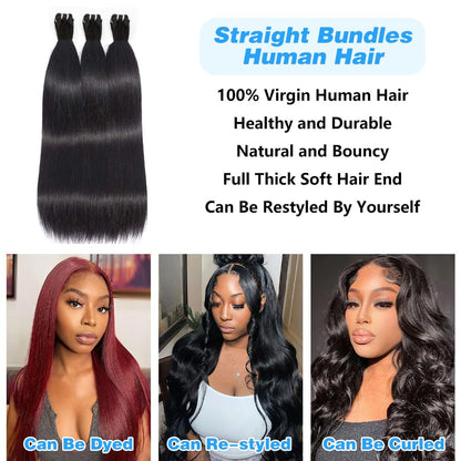 Holiday Deals : Unprocessed 3 Bundles Straight hair color #1  jet black 100% Human Hair on sale (3V-1-ST)