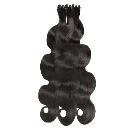 Holiday Deals : Unprocessed Body Wave 3 Bundles hair color #1  jet black 100% Human Hair on sale