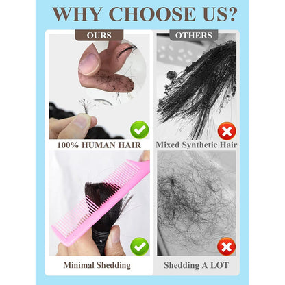 Color #2, #27,#33,Natural Black Human Braiding Hair deep Wave Bulk 100% Human Mink Hair 100g/pack 18-22 inch
