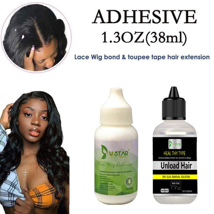 Ustar 1.3 Oz Lace Wig Frontal Closure Hair Replacement Adhesive